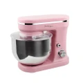 Healthy Choice 1200W Mix Master 5L Kitchen Stand (Pink) w/ Bowl/ Whisk/ Beater