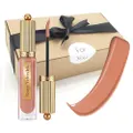 Gift Box - Bourjois Rouge Velvet Ink Lip Colour 01 Beige De Jour - Pink Nude