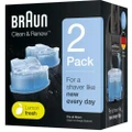 Braun CCR2 Clean and Charge Refills 2 Pack for Brauns patented Clean&Charge