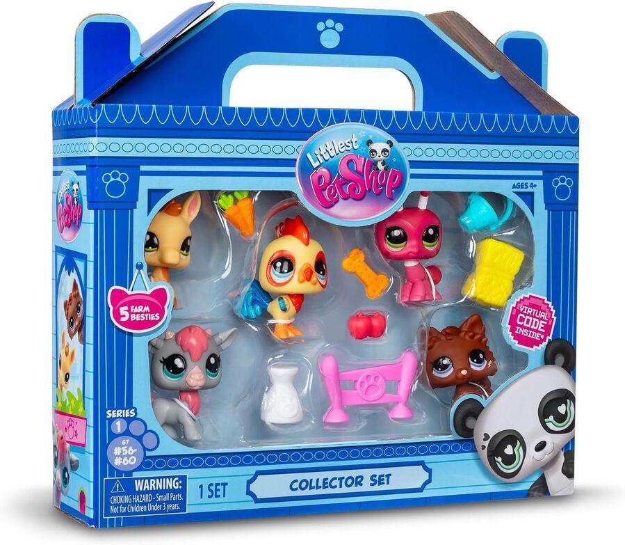 Littlest Pet Shop Farm Besties Collector 5-Pack with Virtual Code