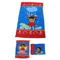 【Sale】Disney 3 Pce Kids Licensed Beach Towel Set Dora the Explorer