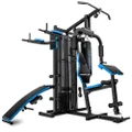 PROFLEX Multi Station Weight Training Exercise Machine Home Gym Workout Equipment Bench Press Set