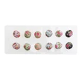 Magnetic Scarf Brooch Magnetic Button Brooch Pearl Pin Brooch Women's 12 Pieces