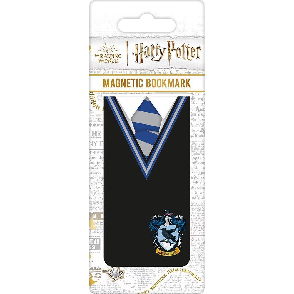 Harry Potter Ravenclaw Uniform Magnetic Bookmark (Black/Blue/White) (One Size)