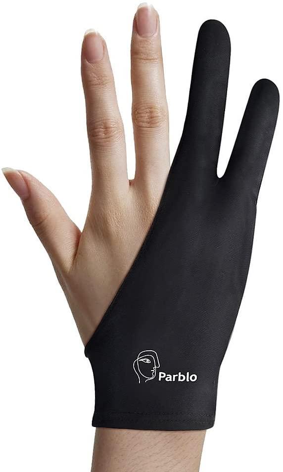 PR 01 Two Finger Glove for Graphics Drawing Tablet Light Box Tracing Light Pad