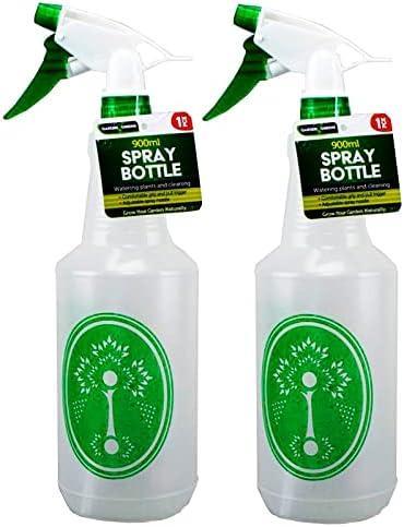 Garden Greens 2PK Spray Bottle 900ml Adjustable Trigger