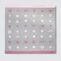 Hola! Knit Blanket (Digital Pink)