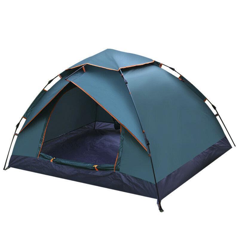 Costcom Waterproof Automatic Quick Open Camping Outdoor Tent UV Protection 3-4 Persons, Green
