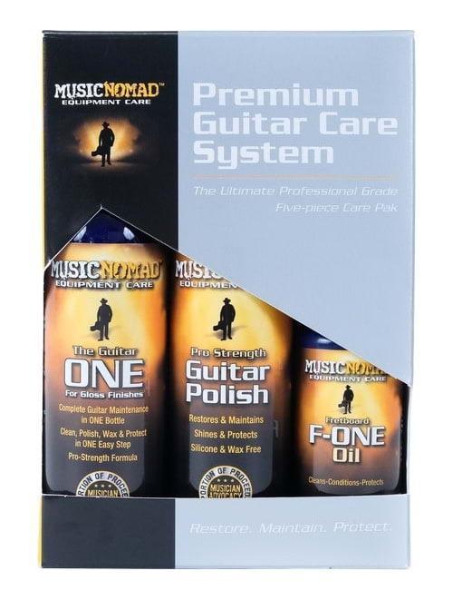Music Nomad MN108 Premium Guitar Care Kit 5-Piece Pack with Cloths