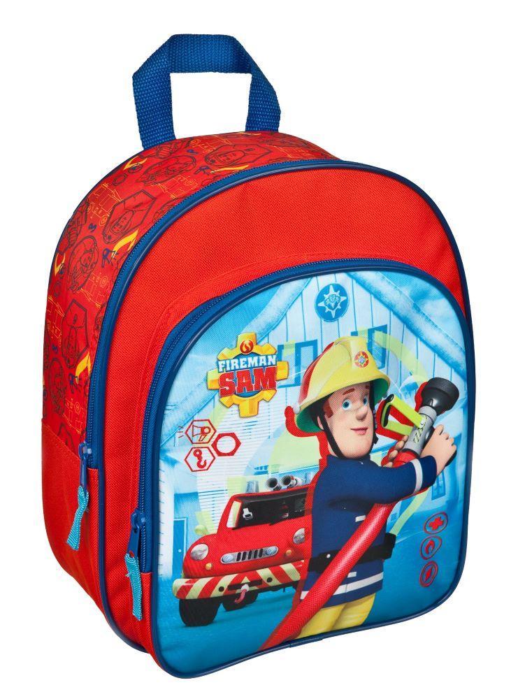 Kids Fireman Sam Toddler 30cm Backpack with Pencil Case