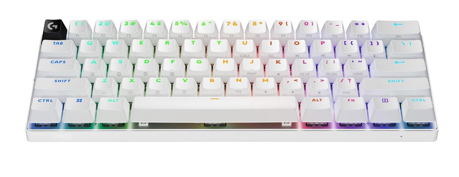 Logitech G PRO X 60 TKL LIGHTSPEED Wireless Gaming Keyboard (Tactile) - White