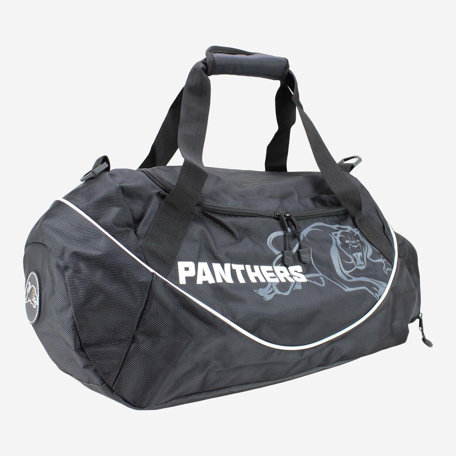 NRL Shadow Sports Bag - Penrith Panthers - Gym Travel Duffle Bag