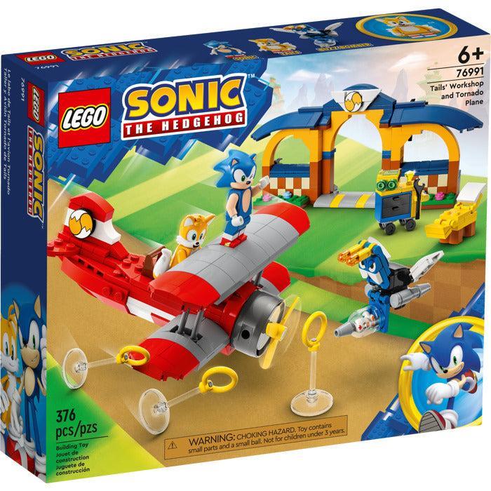 LEGO 76991 - Sonic the Hedgehog Tails' Workshop and Tornado Plane