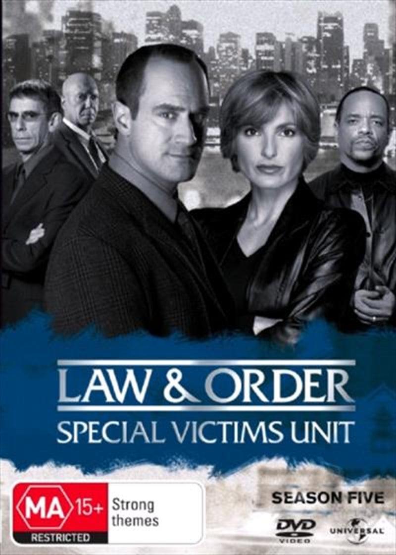 Law And Order: Special Victims Unit - Season 05 DVD