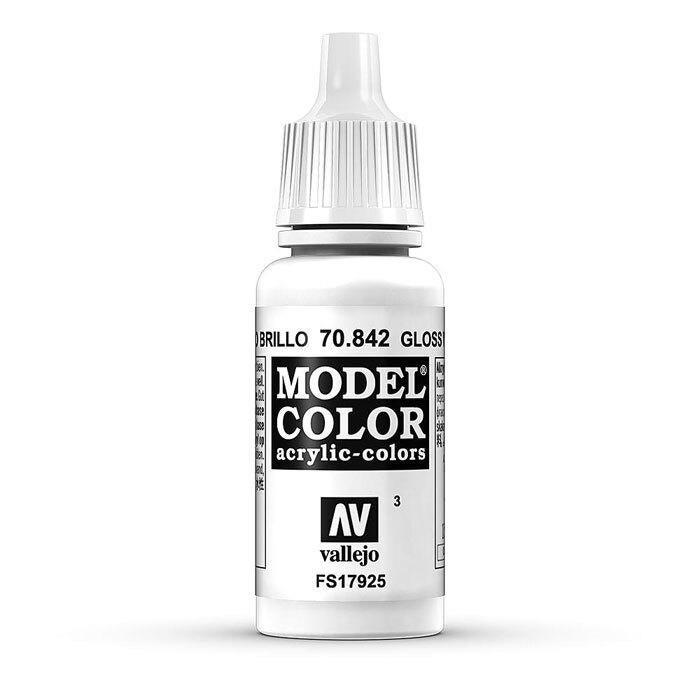 Vallejo Model Colour Glossy White 17ml