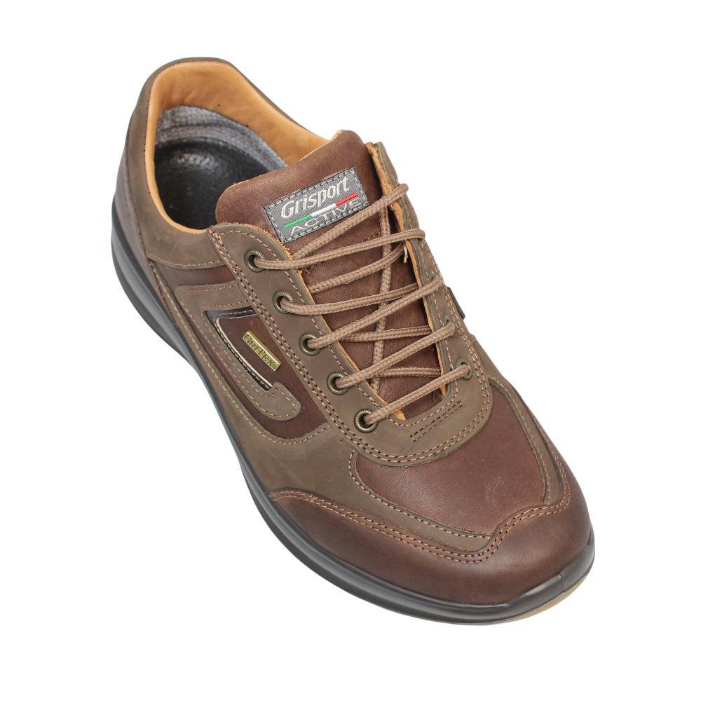 Grisport Mens Airwalker Leather Walking Shoes (Tan) (9 UK)