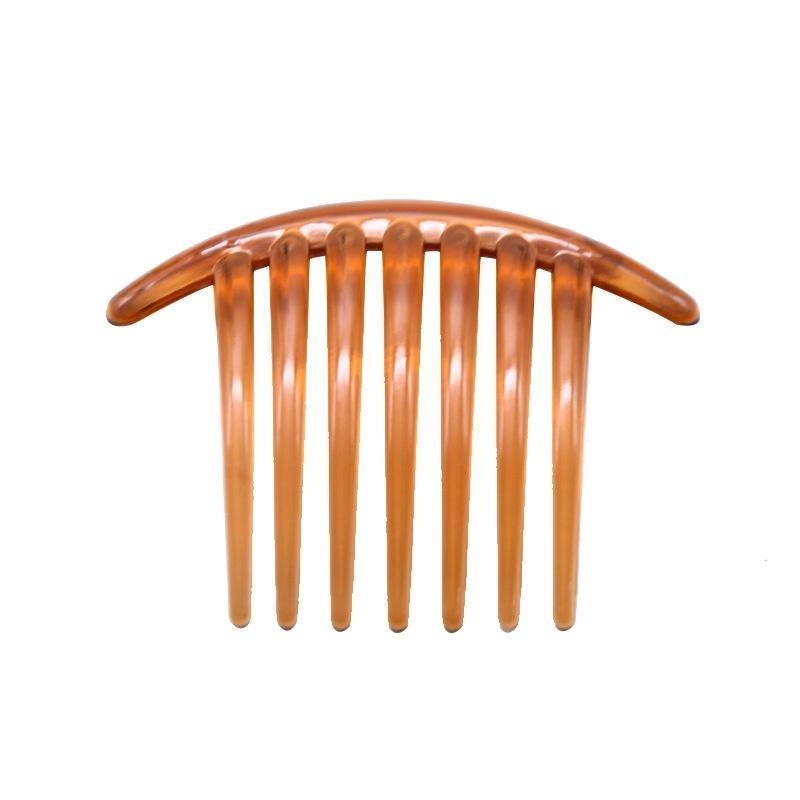 Women long Comb Hair comb Pin French Twist Magic DIY Lady Fashion Styling Clip - Brown