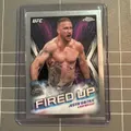 2024 Topps Chrome UFC - JUSTIN GAETHJE Fired Up Insert #FDP-20