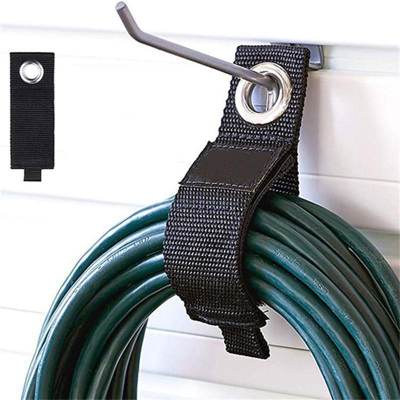 3PC Extension Cord Wrap Straps Holder Heavy-Duty Storage Straps Cord Wrap Keeper for Garage Hooks and Hangers and Shop Organizer