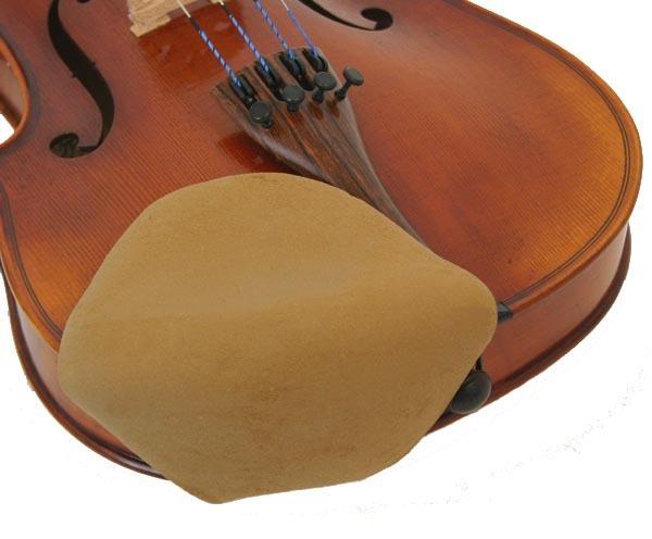 Violin Chinrest Cover Strad-Pad Beige Large
