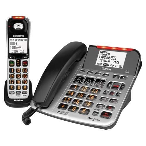 Uniden SS E47+1 Visual & Hearing Impaired Cordless Phones