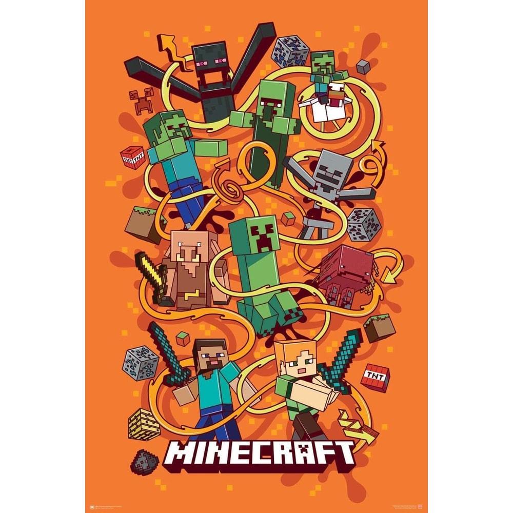 Minecraft Funtage Poster