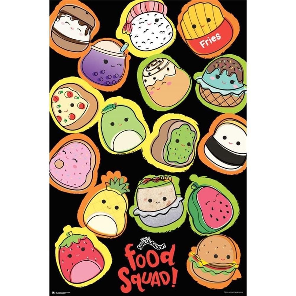 Squishmallows Food Squad Poster