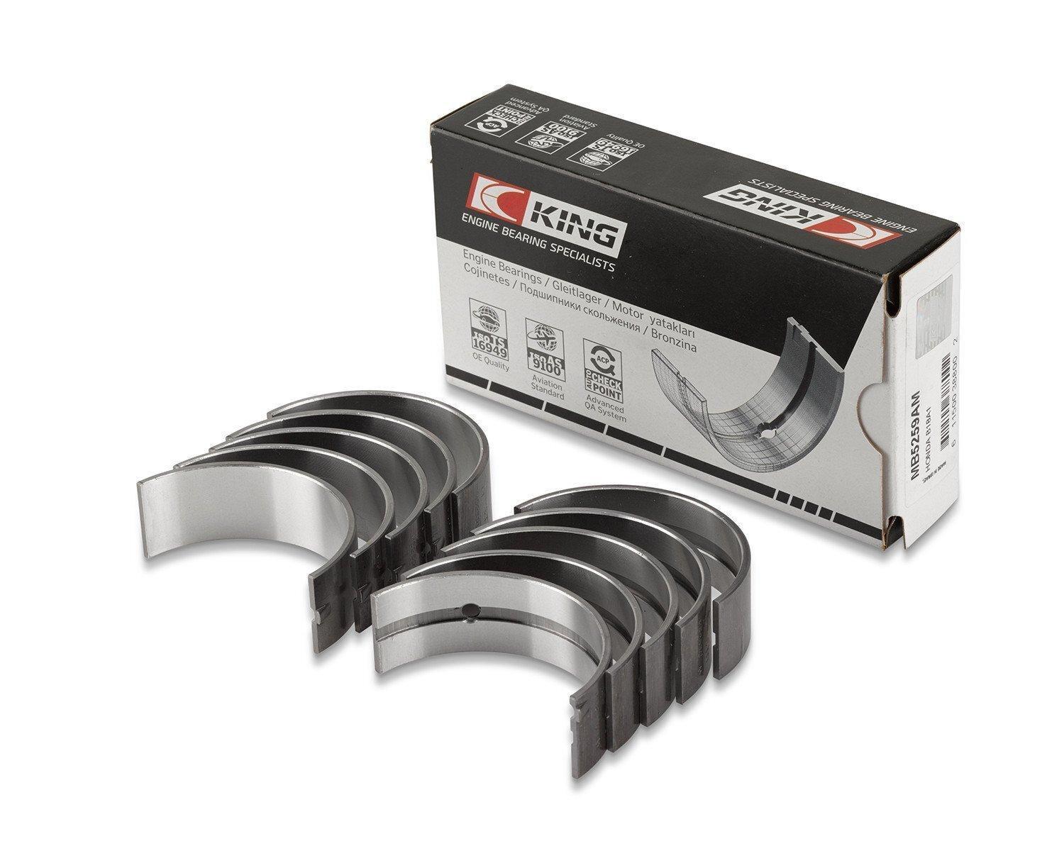 King Main Bearings for Ford 5.4L Modular V8 Includes Thrusts 0.020" EB3596M5020K