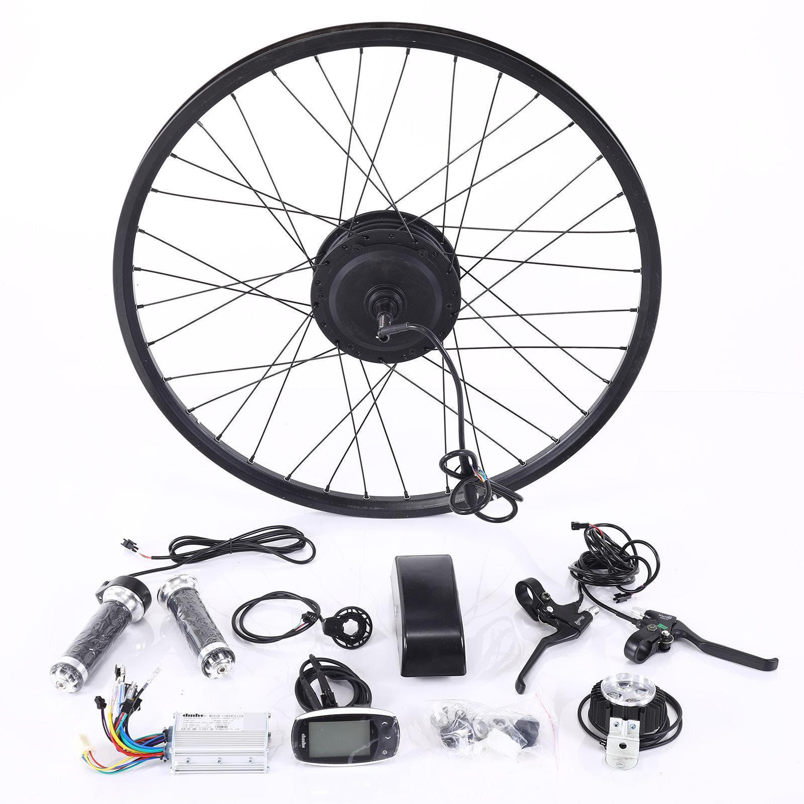 500W 48V Motor Electric Bike Conversion Kit Back Wheel