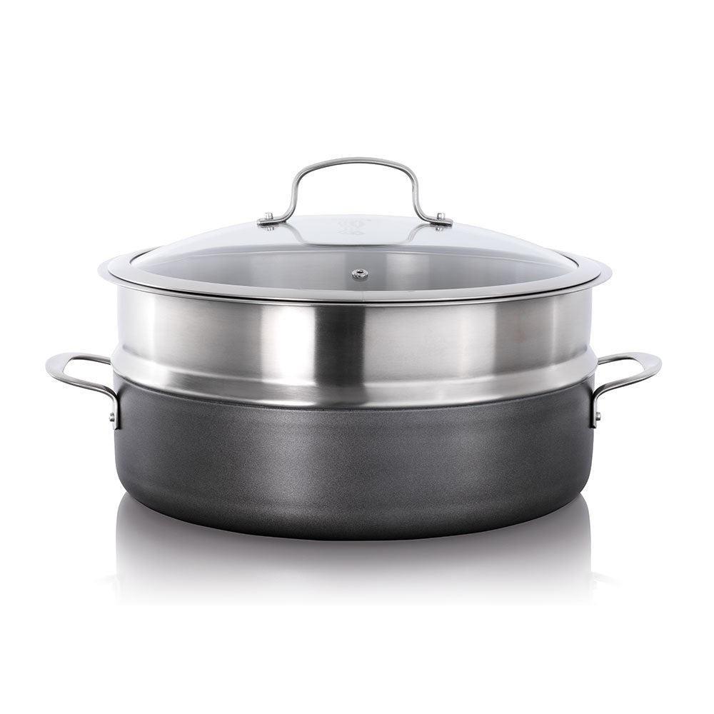 Baccarat Gourmet Stainless Steel Steam Insert Size 32cm in Silver