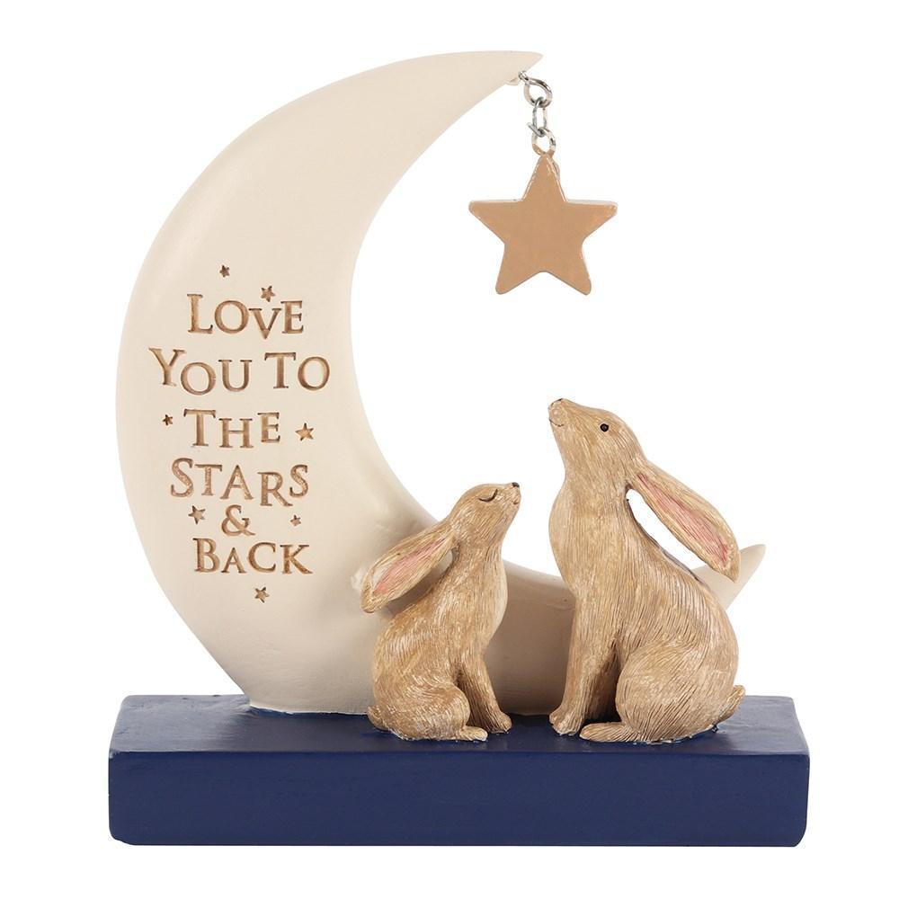 Something Different Love You To The Stars Ornament (Beige/Navy) (One Size)
