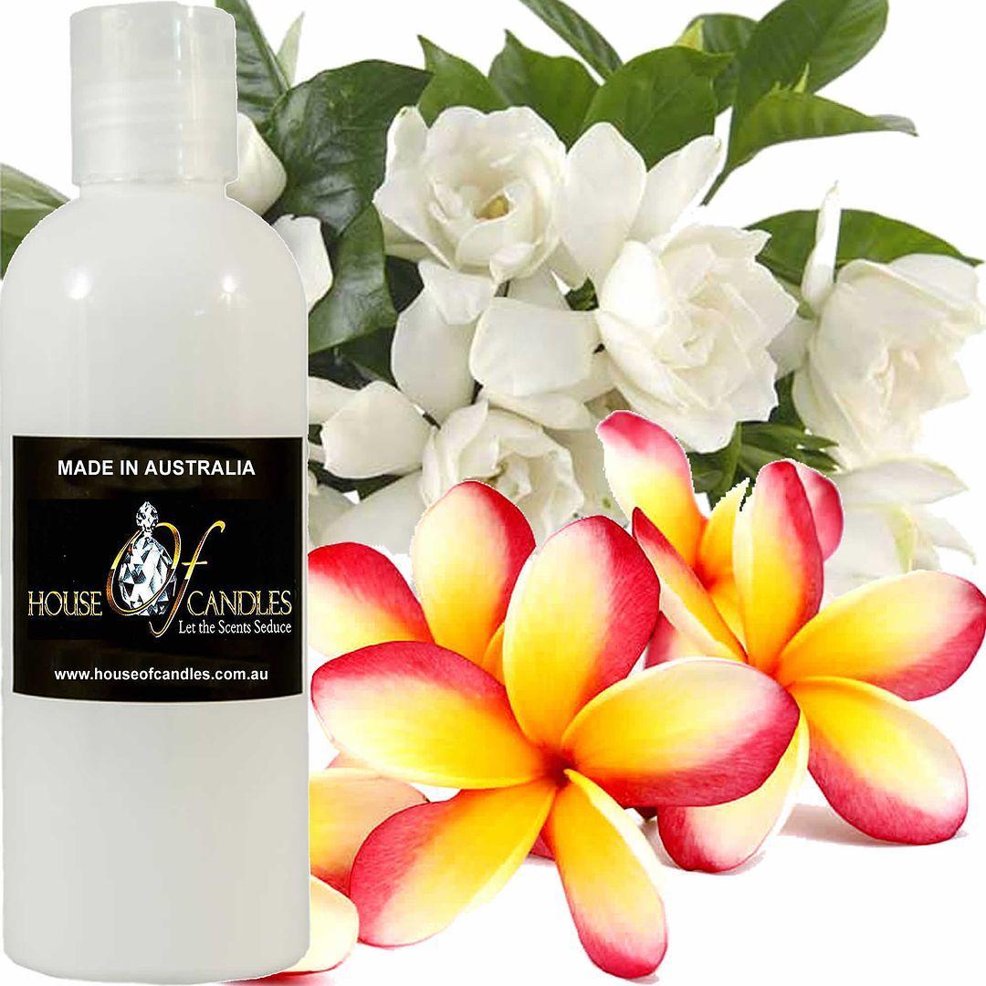 Frangipani Gardenia Jasmine Body Wash Shower Gel Bubble Bath Hydrating Luxury Vegan Cruelty Free