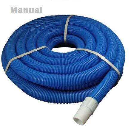 12M Swimming pool vacuum cleaner hose with end cuffs- Manual