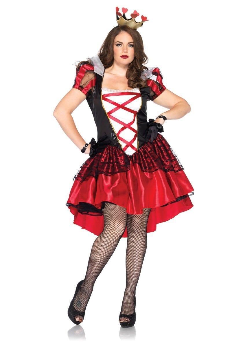 Royal Red Queen Plus Size Costume
