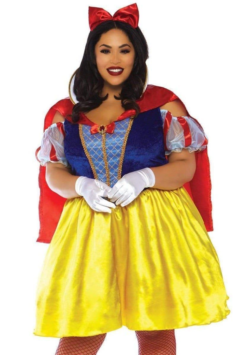 Fairytale Snow White Plus Womens Costume