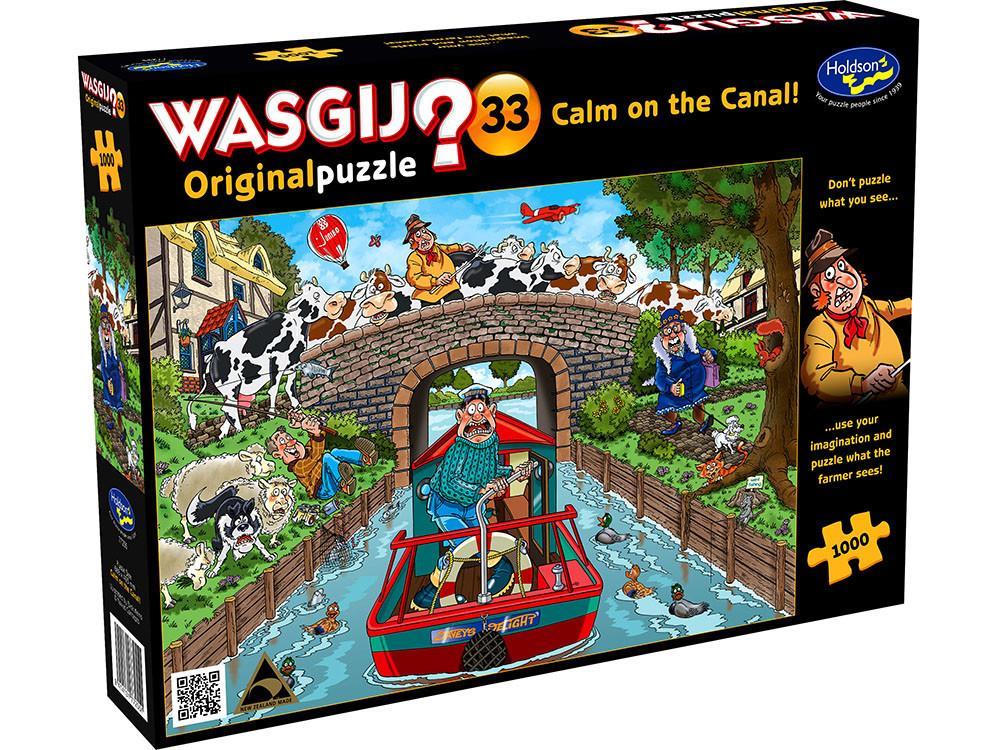Wasgij? Original 33 Calm On The Canal!