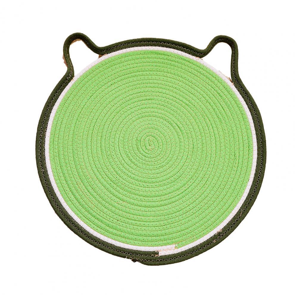 50Cm Round Cotton Flax Cat Scratcher Pet Supplies Furniture & Scratchers