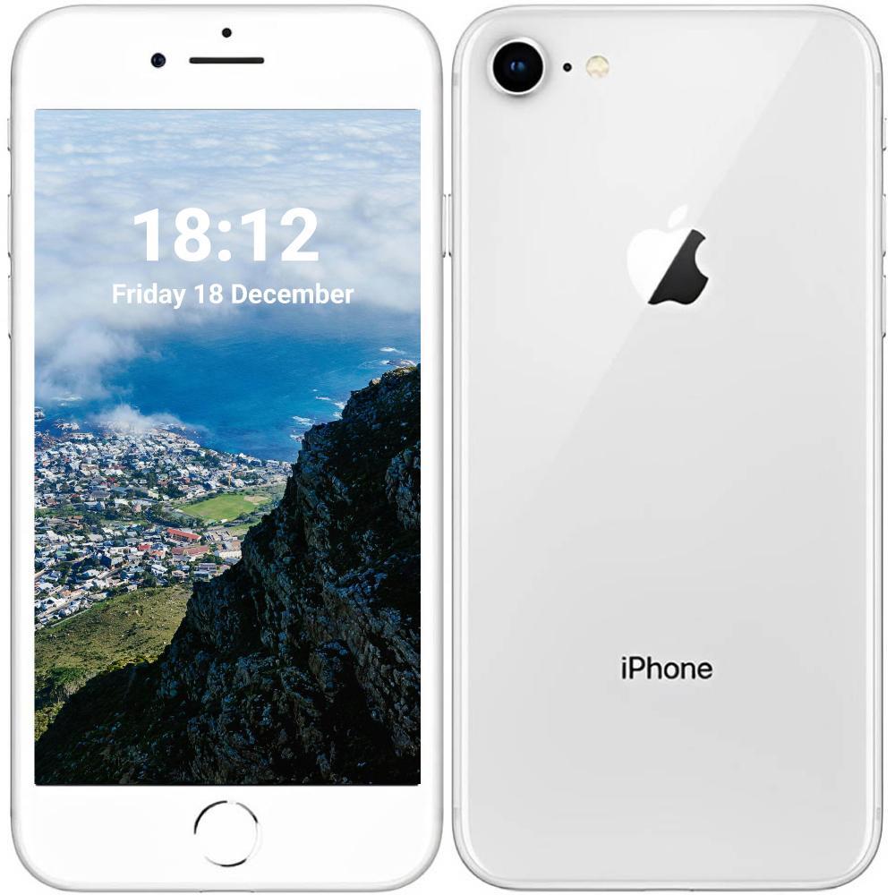 Apple Iphone 8 256GB Silver - Excellent - Refurbished
