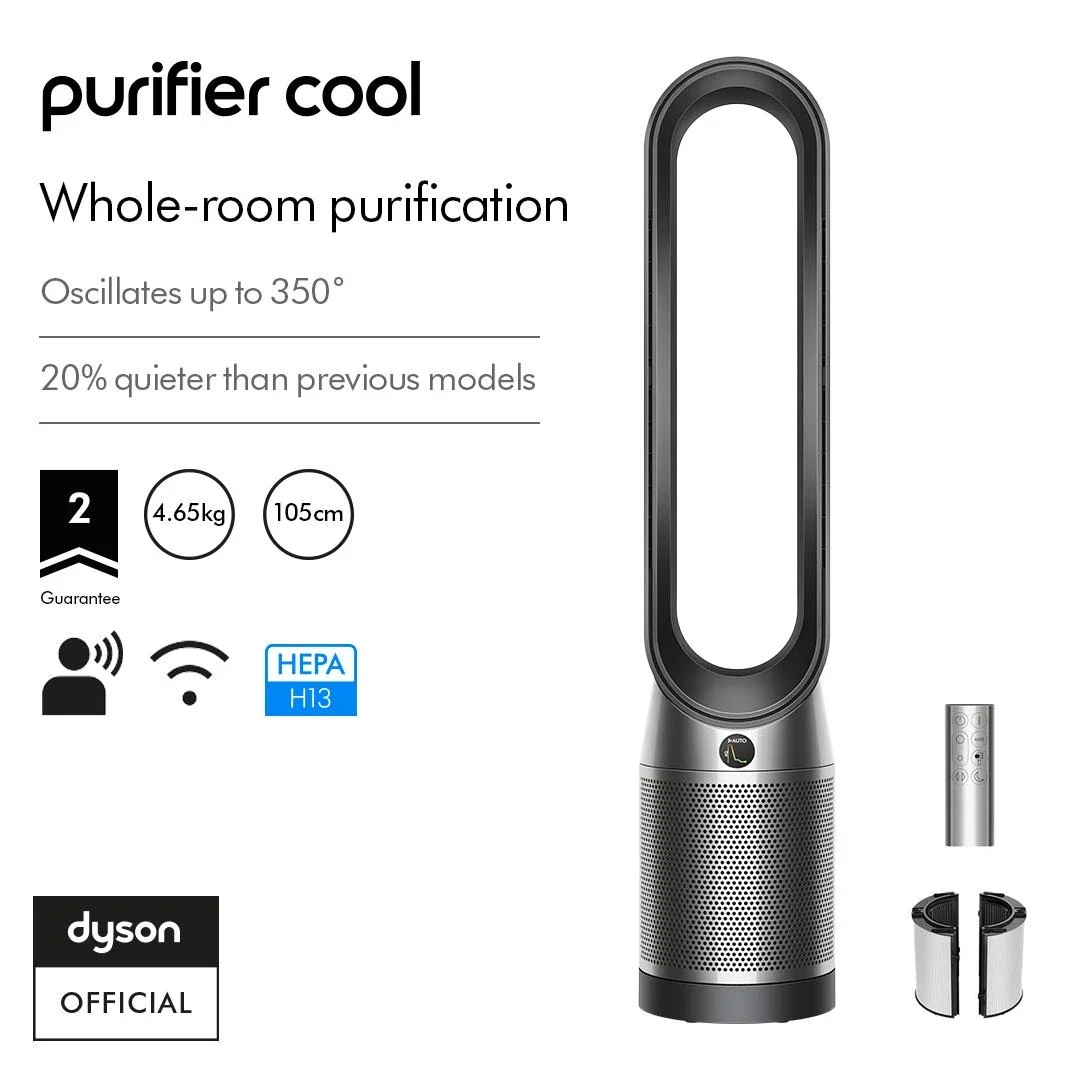 Dyson TP07 Purifier Cool™ purifying fan (Black/Nickel)