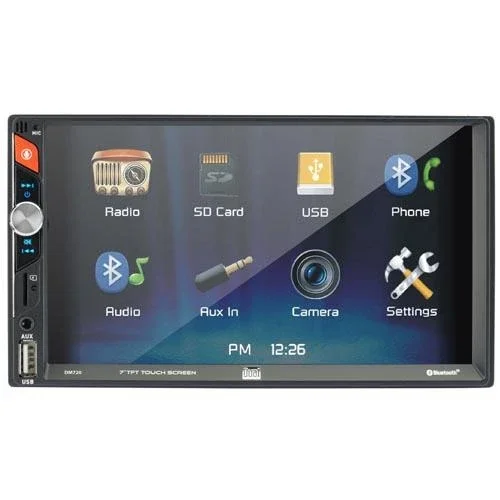 Dual DM720BT 7'' BT USB Multimedia Receiver