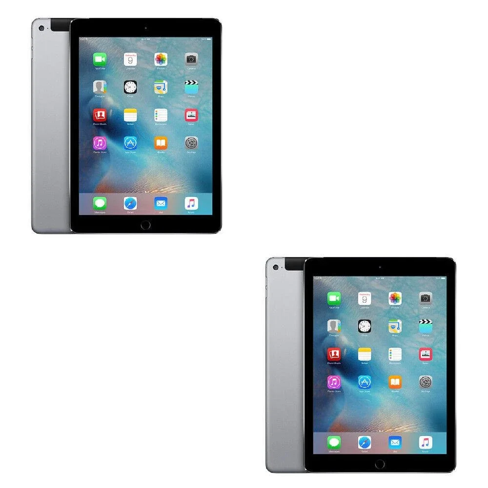 Bulk Buy - 2x Apple iPad 6th Gen. 128GB, Wi-Fi + Cellular A1954 (Unlocked) Space Grey Tablet | Refurbished (Excellent
