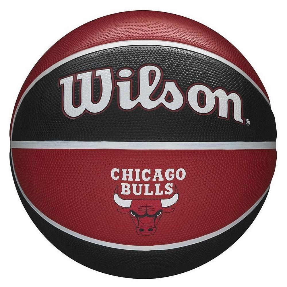 Chicago Bulls Wilson Basketball (Red/Black) (7)