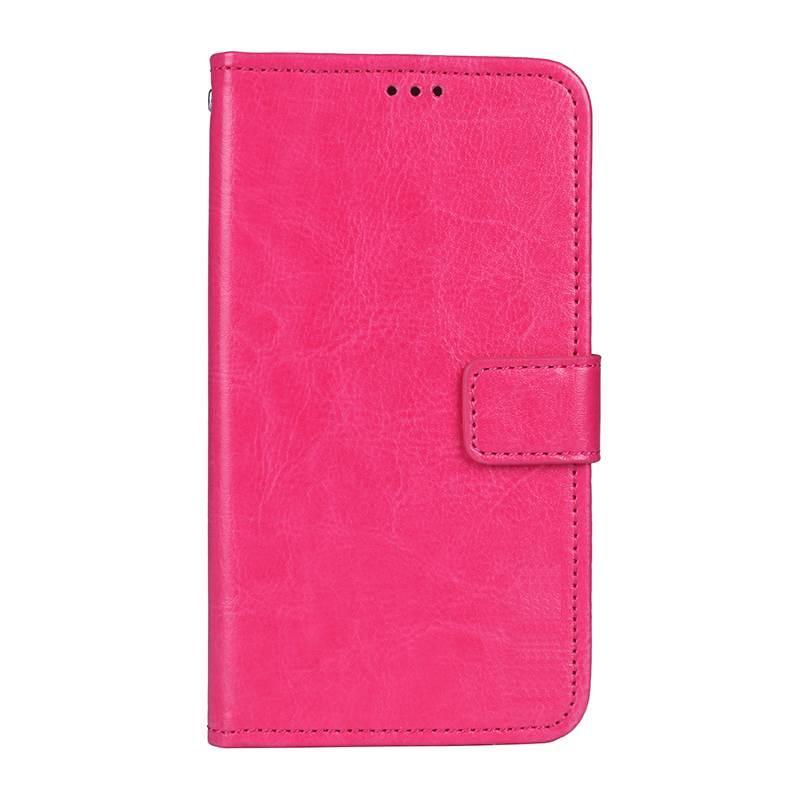 MCC Folio Case For Nokia XR20 5G PU Leather Mobile Phone Case Cover [Magenta]