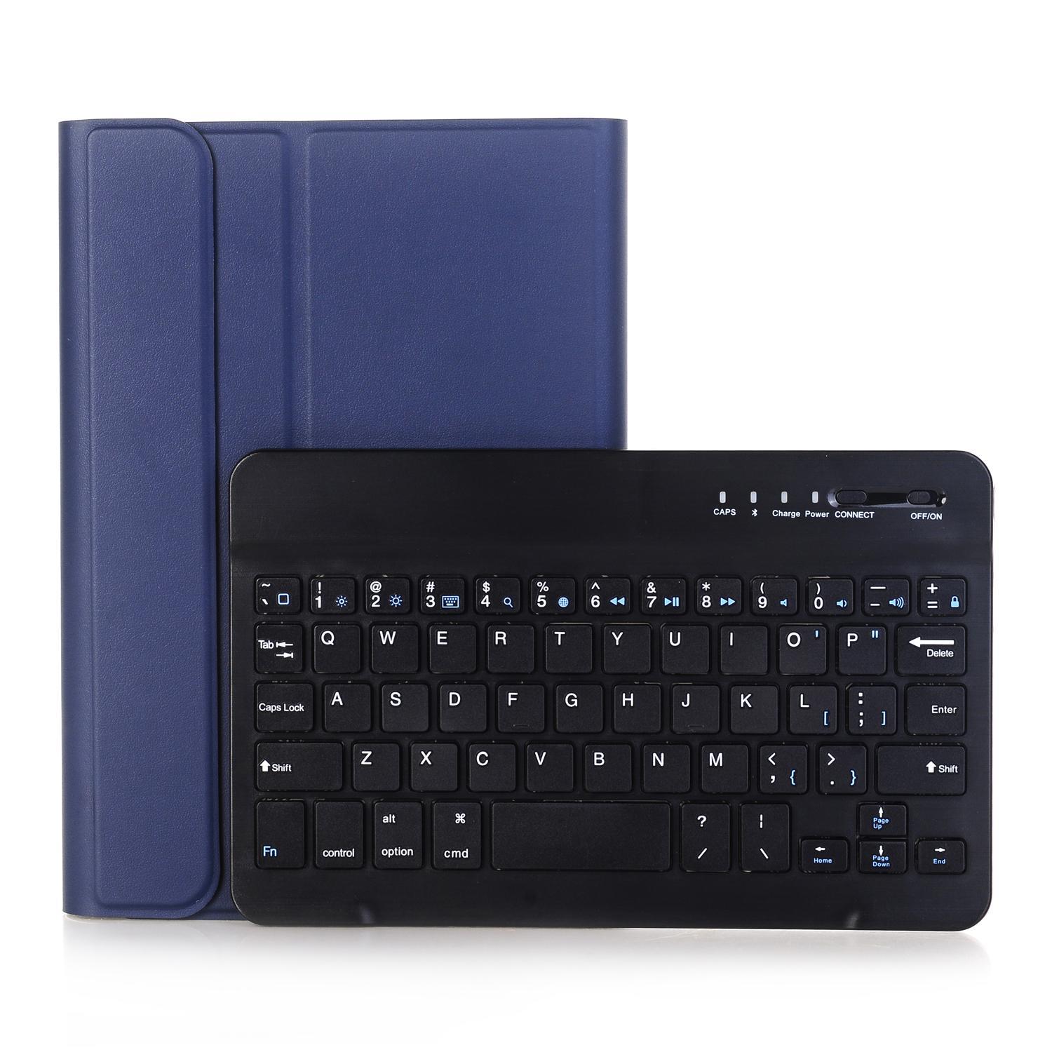 MCC Slim New iPad Air 1 Bluetooth Keyboard Case Cover Apple Air1 [Dark Blue]