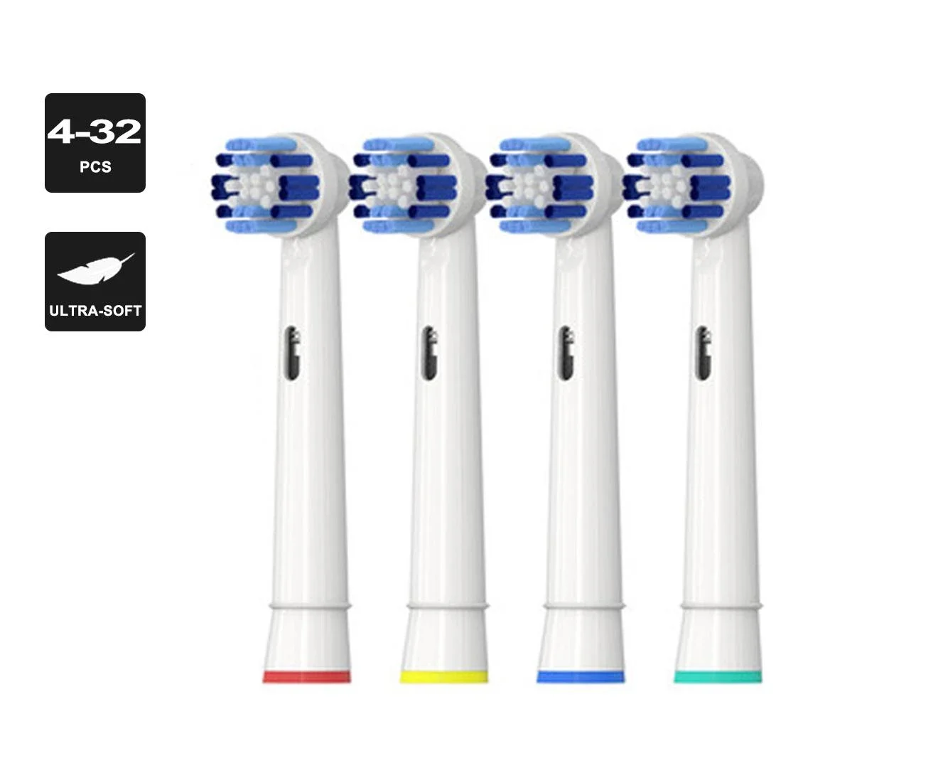 Normal Clean Oral-B Compatible Tooth Brush Heads Electric Replacement Electric Toothbrush Heads 8PCS