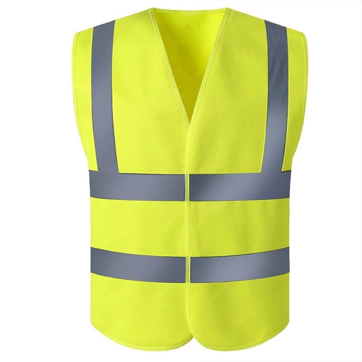 Reflective Vest Safety Workwear Unisex High Visibility - 2XL