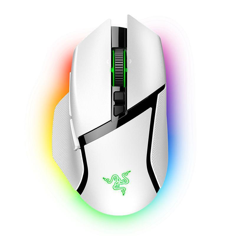 Razer Basilisk V3 Pro Ergonomic Wireless Gaming Mouse - White [RZ01-04620200]