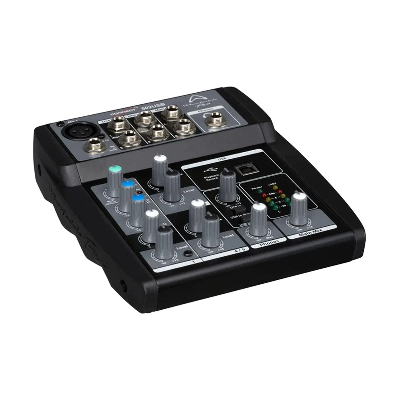 Wharfedale CONNECT 502USB 5-Channel Compact USB Mixer