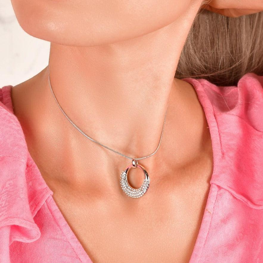 Hola Necklace Embellished With SWAROVSKI Crystals