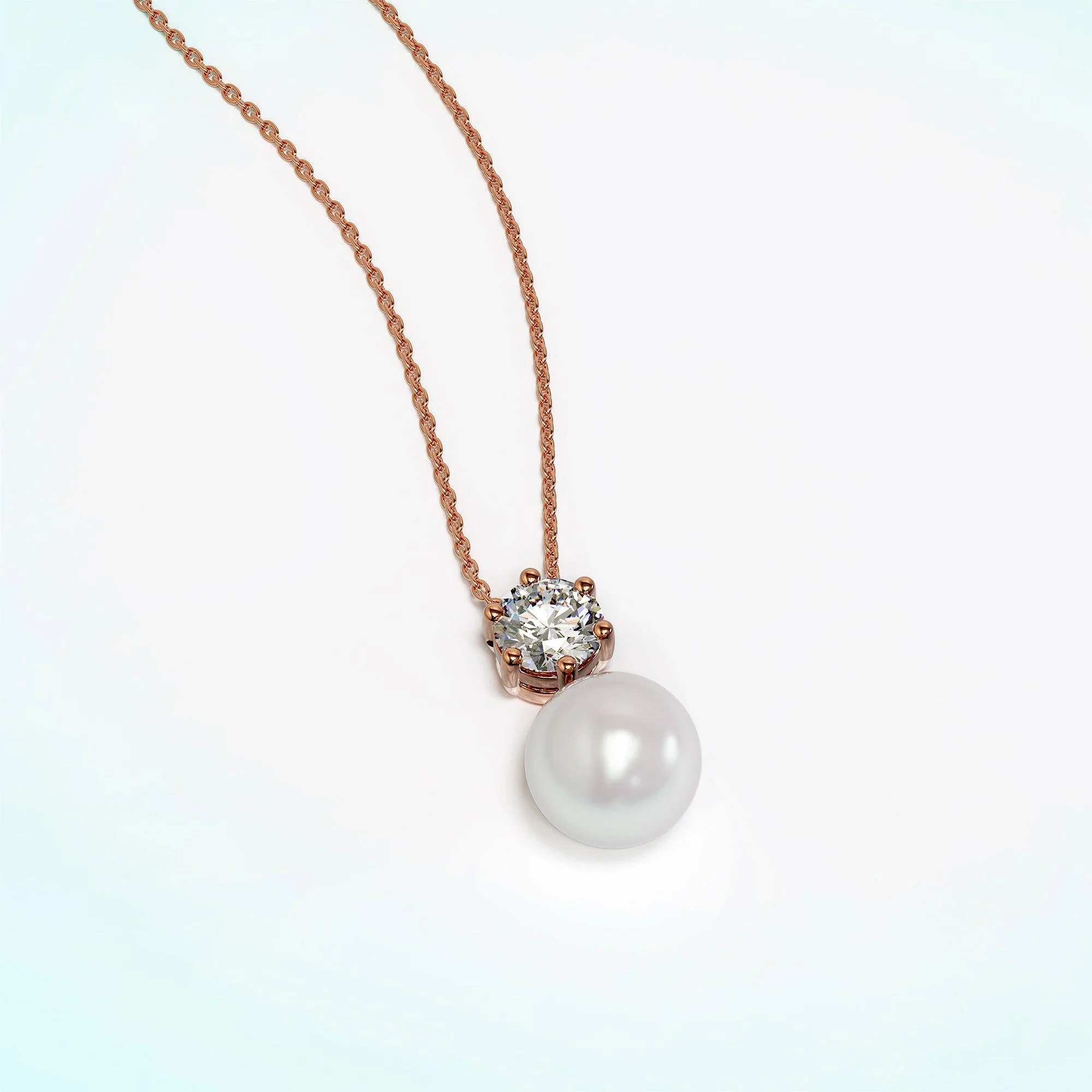 Krystal Couture Margaux Necklace Embellished with SWAROVSKI Crystal Pearls and SWAROVSKI Crystals